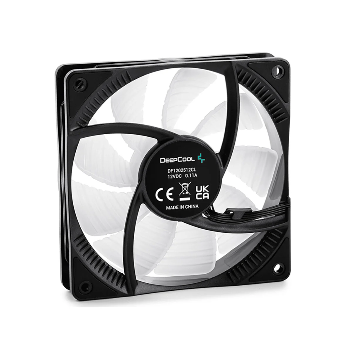 Deepcool RF120 3-IN-1 3X120MM Hydro Bearing 500-1500RPM PWM Control With Cable Controller High Brightness RGB LED Fans (DP-FRGB-RF120-3C) - Image 6