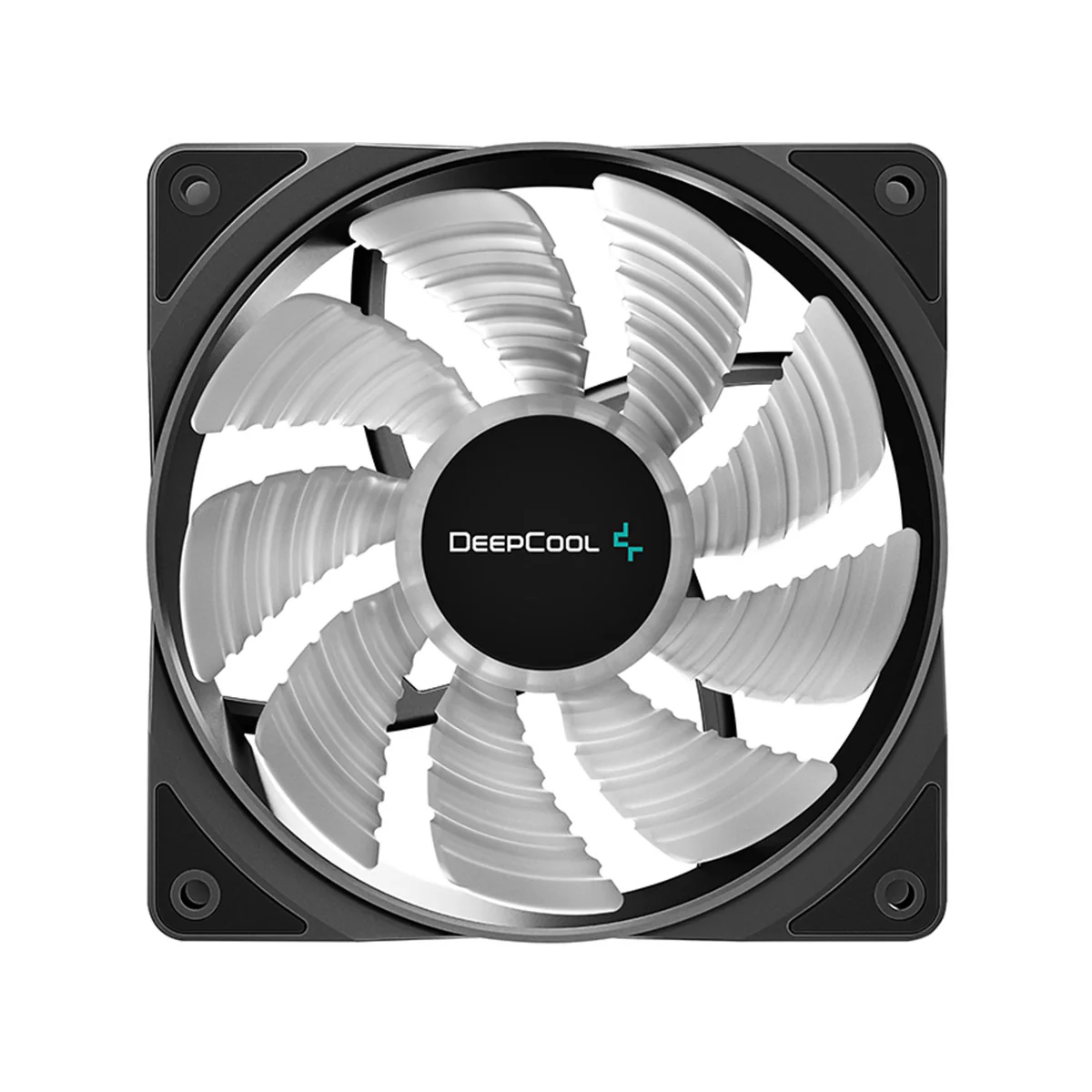 Deepcool RF120 FS 1X120MM Hydro Bearing 500-1500RPM PWM Control 9 Blades 4-Pin RGB LED Fan (DP-FLED3-RF120-FS) - Image 4
