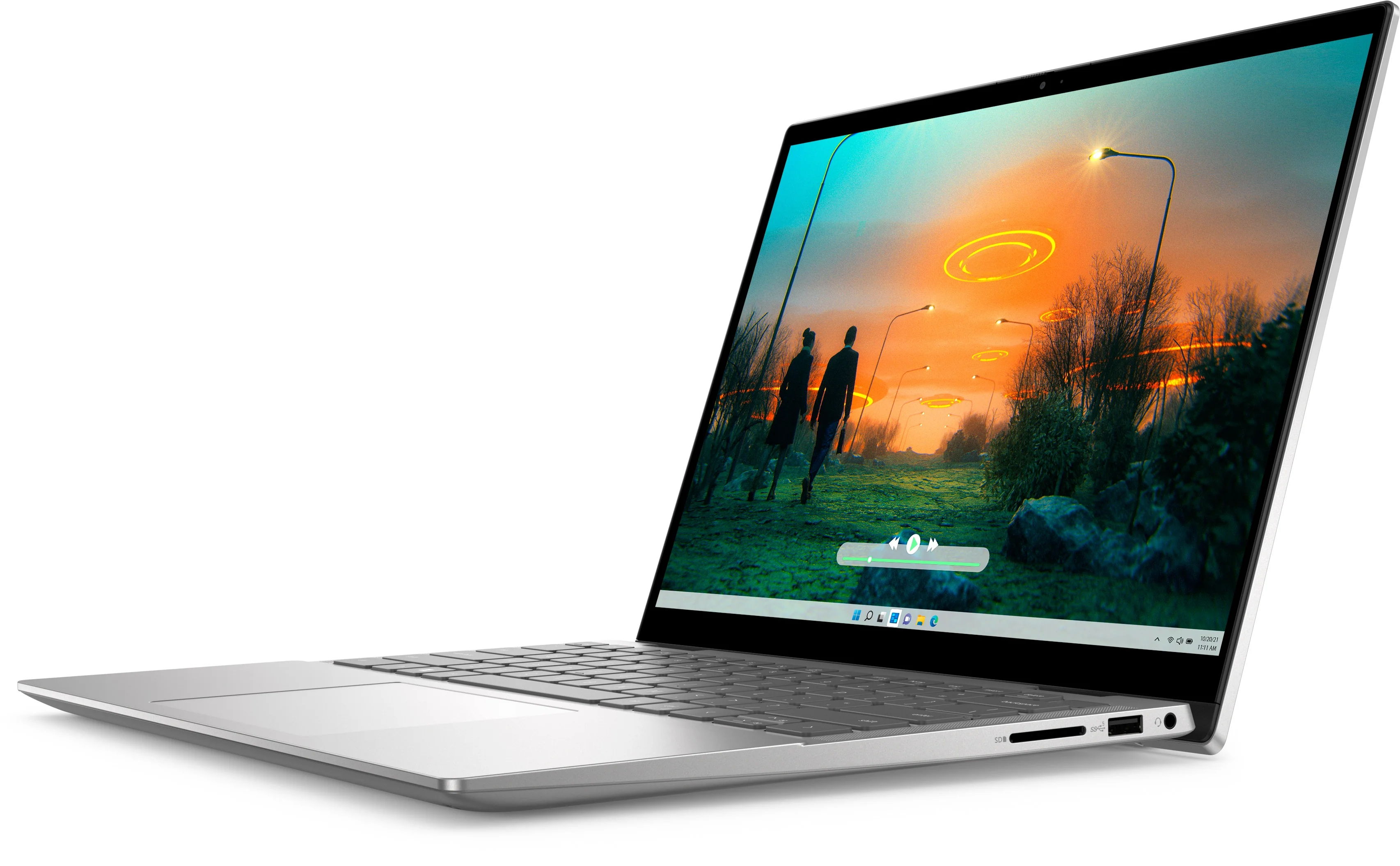 Dell Inspiron 14 5435 Laptop (Platinum Silver) | 14" FHD+ (1920x1200) | Ryzen 5 7530U | 8GB RAM | 256GB SSD | AMD Radeon Graphics | Windows 11 Home | MS Office Home & Student 2021 | Dell Essential Backpack 15 - Image 3