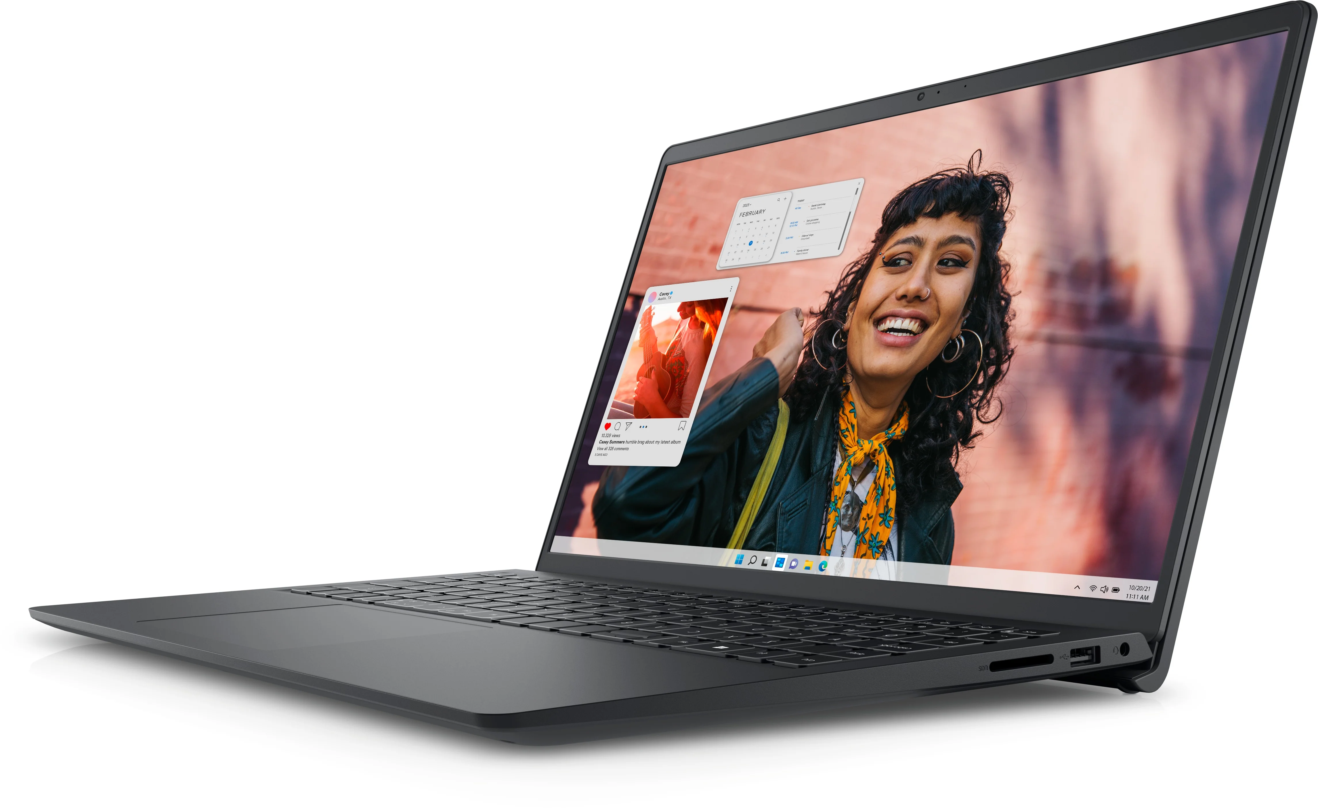 Dell Inspiron 15 3530 Laptop (Carbon Black) | 15.6" FHD (1920x1080) | i3-1305U | 8GB RAM | 512GB SSD | Intel UHD Graphics | Windows 11 Home | MS Office Home & Student 2021 | Dell Essential Backpack 15 - Image 5