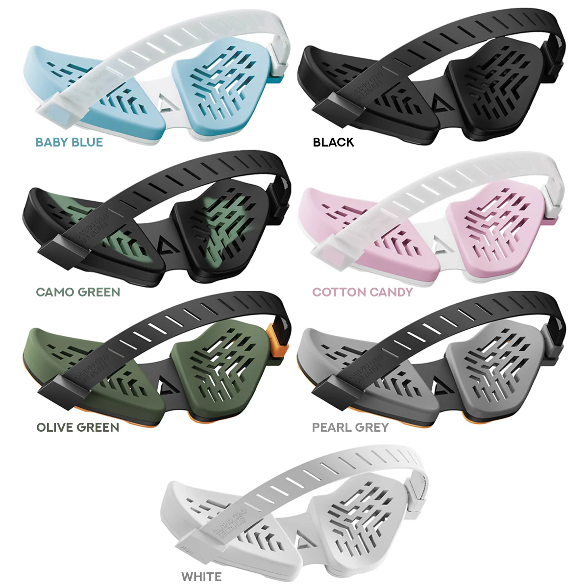 DeltaHub Carpio G2.0 Ergonomic Gaming Wrist Rest For Right-Handed (Small, Large) (Baby Blue, Black, Camo Green, Cotton Candy, Olive Green, Pearl Grey, White) - Image 23