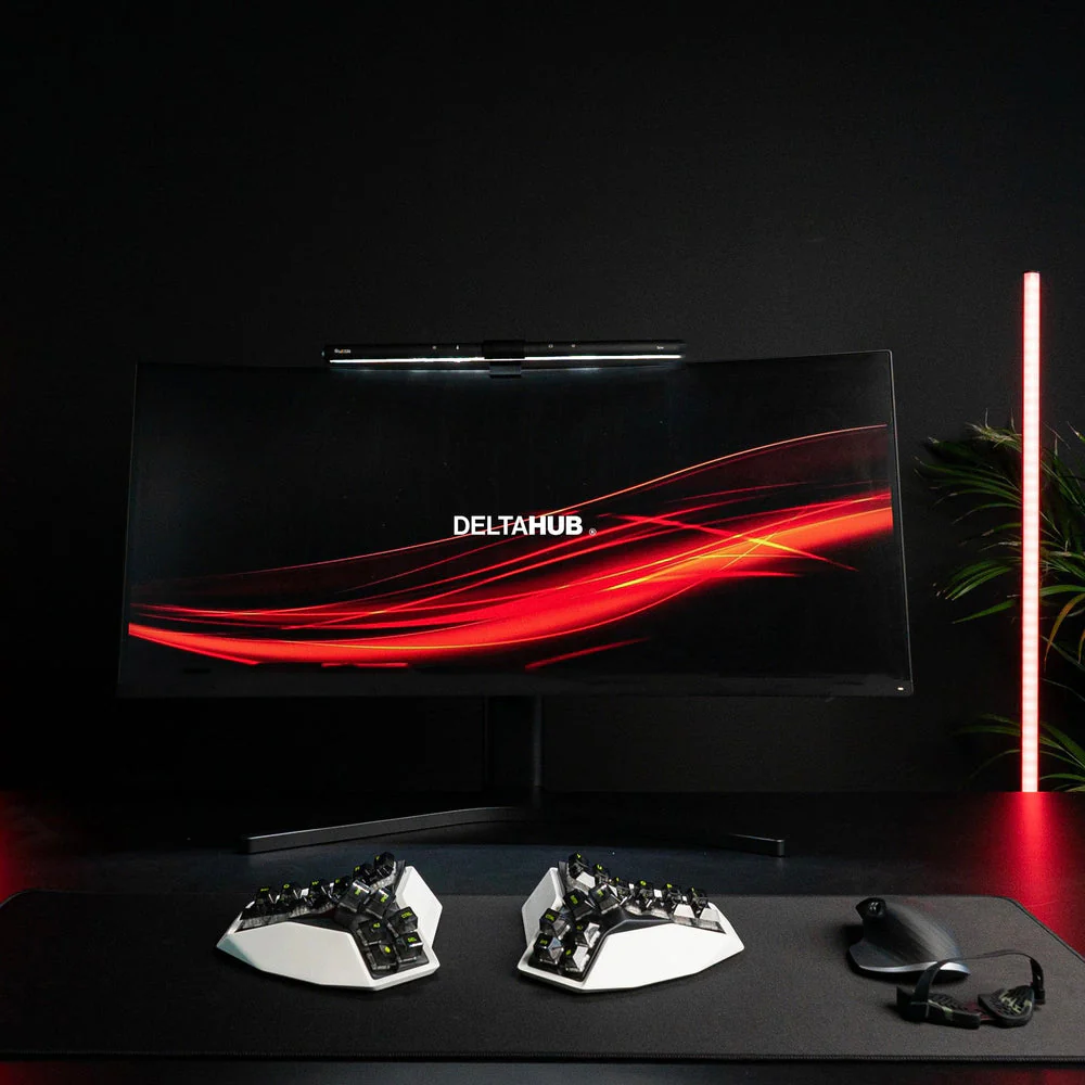 DeltaHub Gaming Desk Pad (Small, Large) (GDP-S-D, GDP-L-D) - Image 4