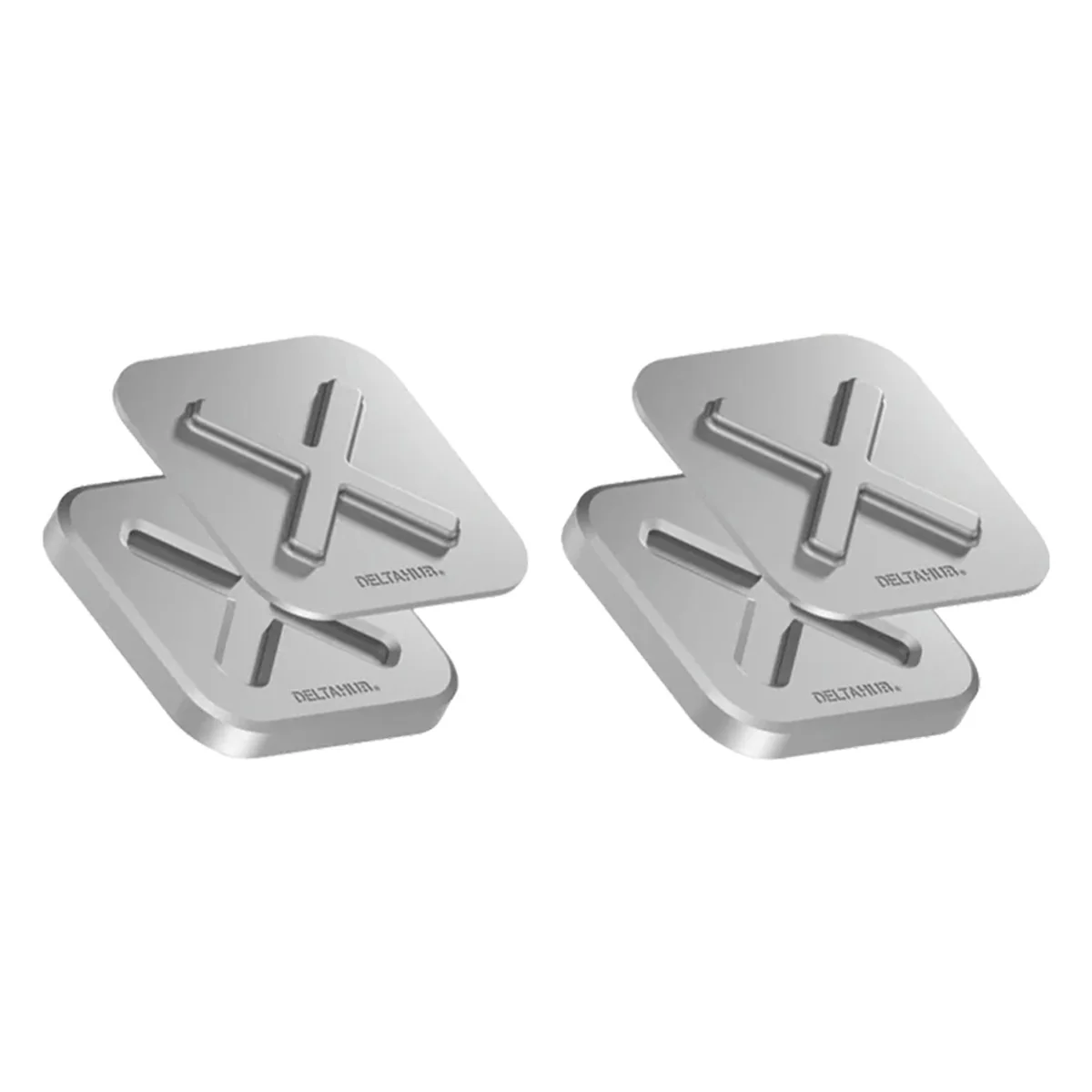 Deltahub HoldX Magnetic Mount 2-Pack (Black, Silver) - Image 13