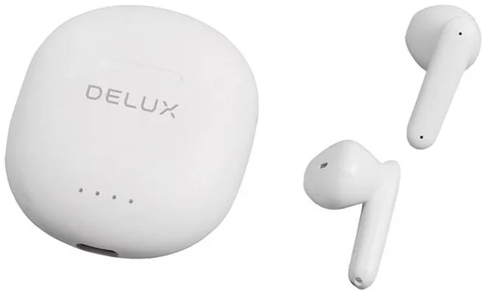 Delux DT11 True Wireless Earbuds (White) - Image 4