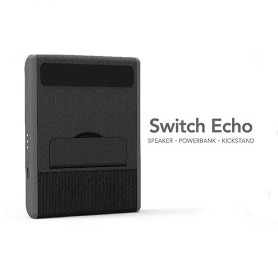 NSW DFY Switch Echo (Speaker/Powerbank/Kickstand) (Grey) - Image 2