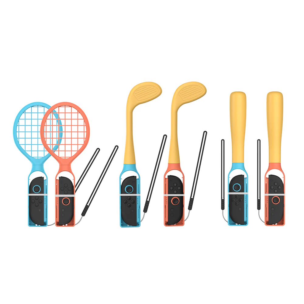 Dobe 6 Piece Sports Set for Nintendo Switch 2 / Nintendo Switch / Nintendo Switch OLED TNS-5115 - Image 2