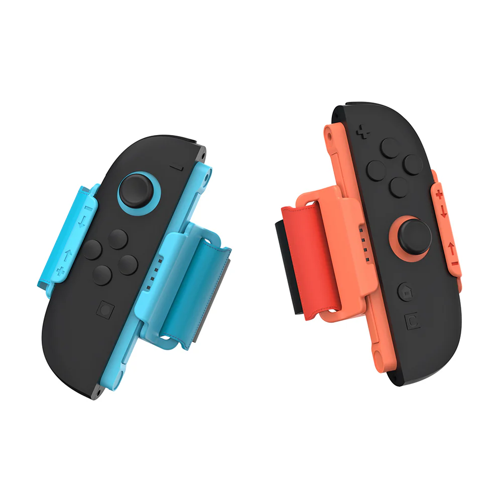 Dobe Bandage Hand & Leg Strap for Nintendo Switch 2 Joy-Pad (Blue/Orange) TNS-3180B - Image 3