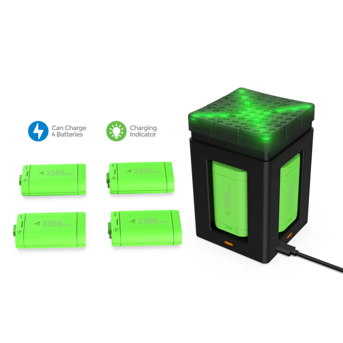 Dobe Battery Charger for Xbox Series X|S / XboxOne TYX-3610 - Image 3
