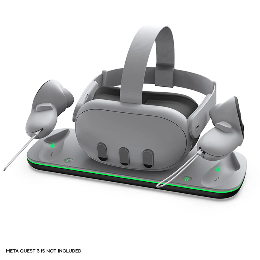 Dobe Charging Dock for Meta Quest 3 (White) TY-3827