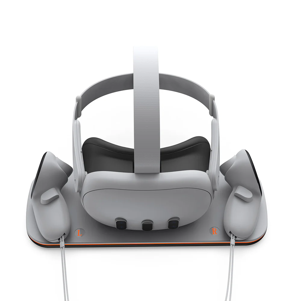 Dobe Charging Dock for Meta Quest 3 (White) TY-3827 - Image 3