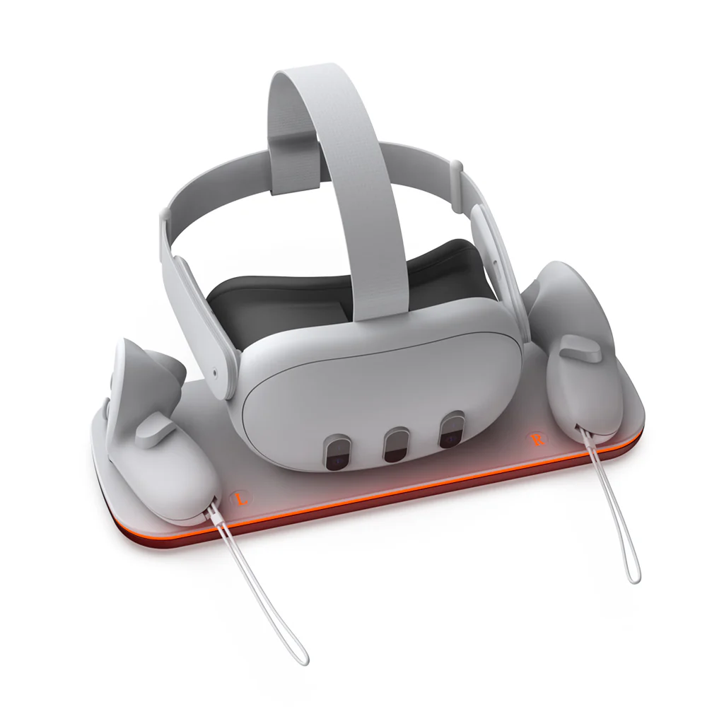 Dobe Charging Dock for Meta Quest 3 (White) TY-3827 - Image 4