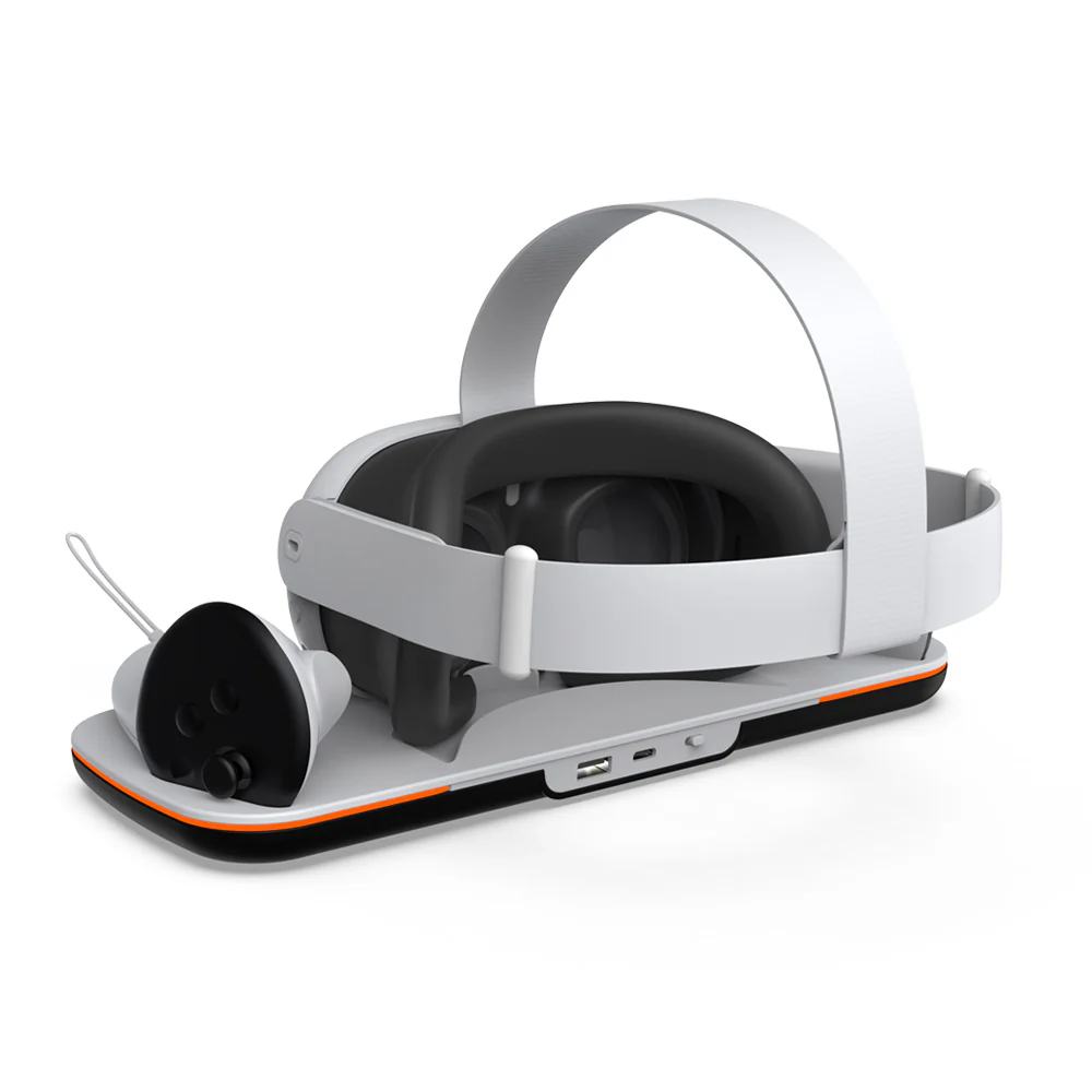 Dobe Charging Dock for Meta Quest 3 (White) TY-3827 - Image 5
