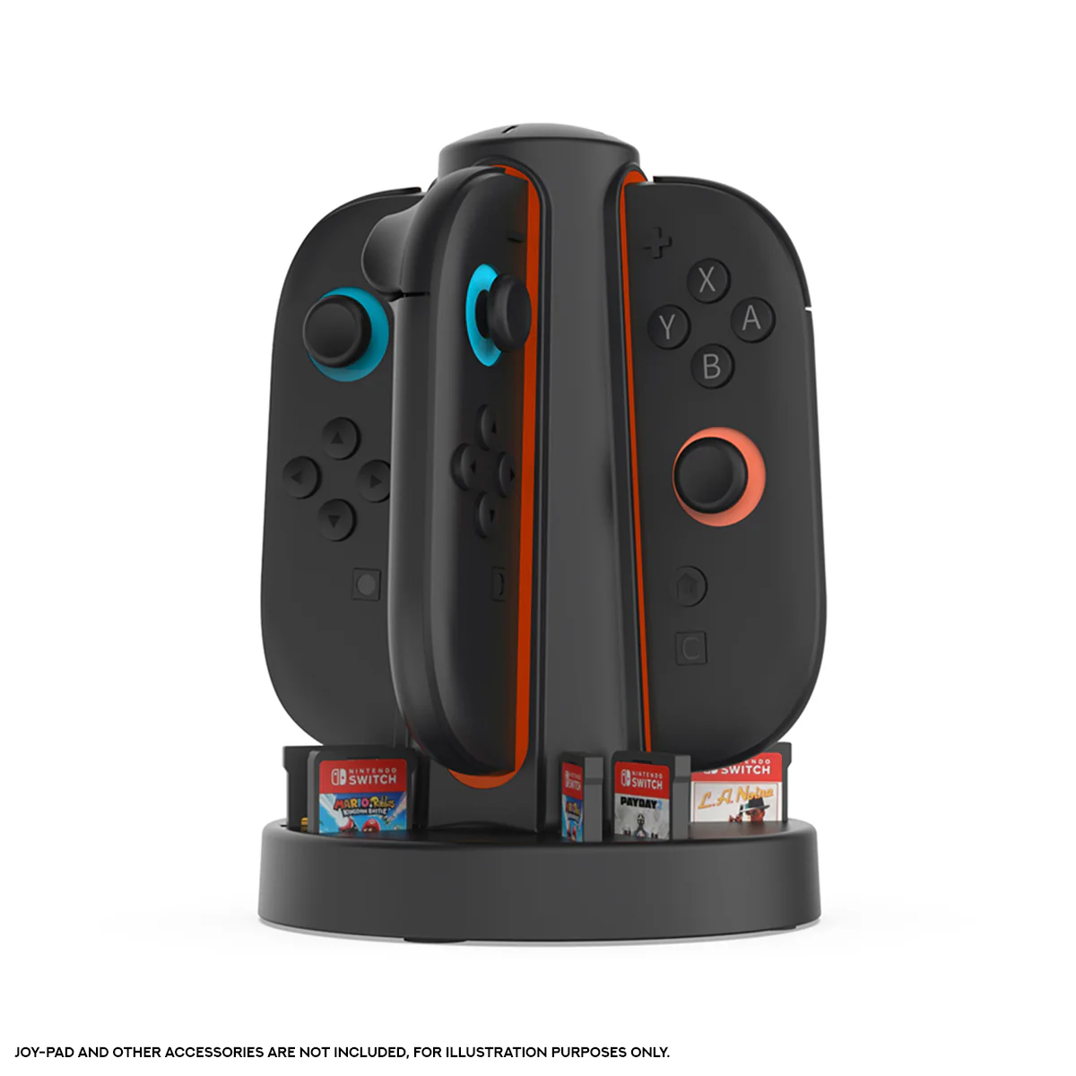 Dobe Charging Dock for Nintendo Switch 2 Joy-Pad (Black) TNS-3172 - Image 2