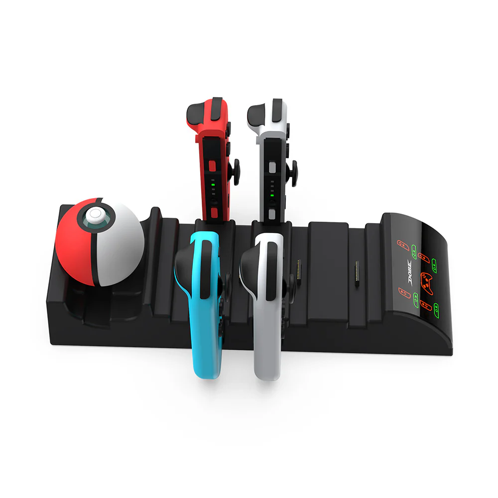 Dobe Charging Dock for Nintendo Switch / Nintendo Switch 2 / Nintendo Switch OLED (Black) TNS-31112 - Image 5