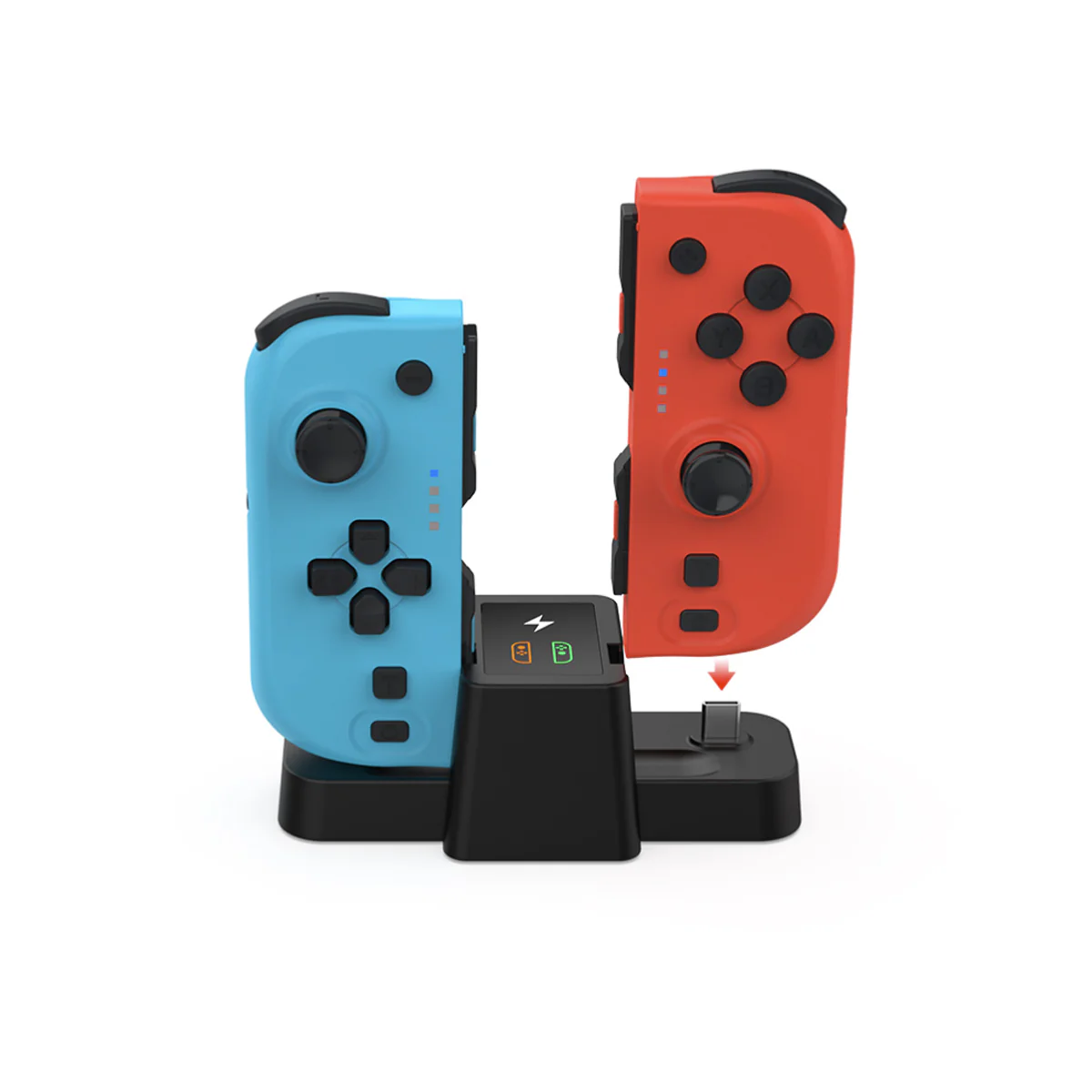 Dobe Charging Dock for Nintendo Switch / Nintendo Switch OLED Joy-Pad (Black) TNS-1181 - Image 2