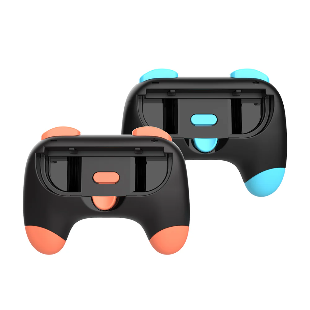 Dobe Controller Grip for Nintendo Switch 2 Joy-Pad (Black, Pink/Green) TNS-3163 - Image 3