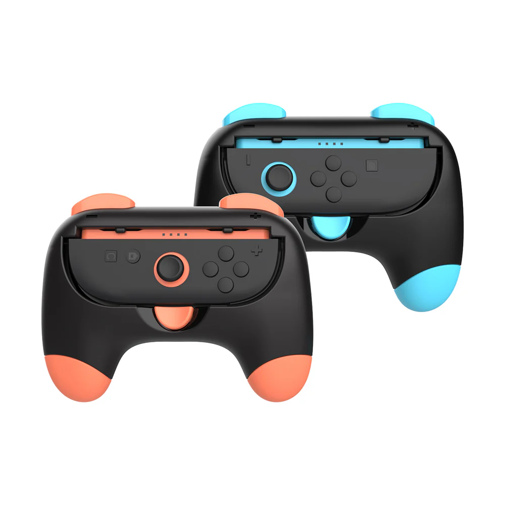 Dobe Controller Grip for Nintendo Switch 2 Joy-Pad (Black, Pink/Green) TNS-3163 - Image 4