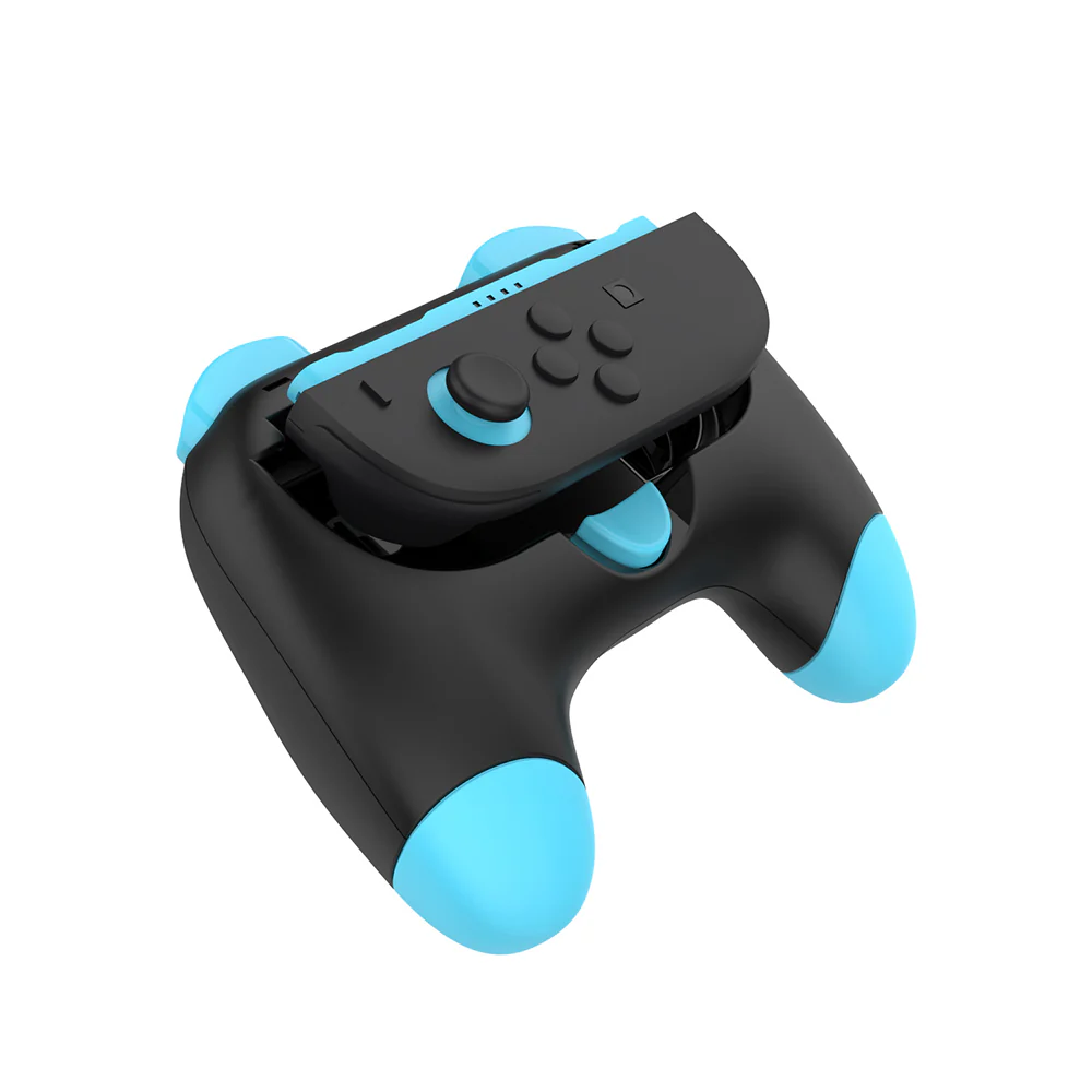 Dobe Controller Grip for Nintendo Switch 2 Joy-Pad (Black, Pink/Green) TNS-3163 - Image 6