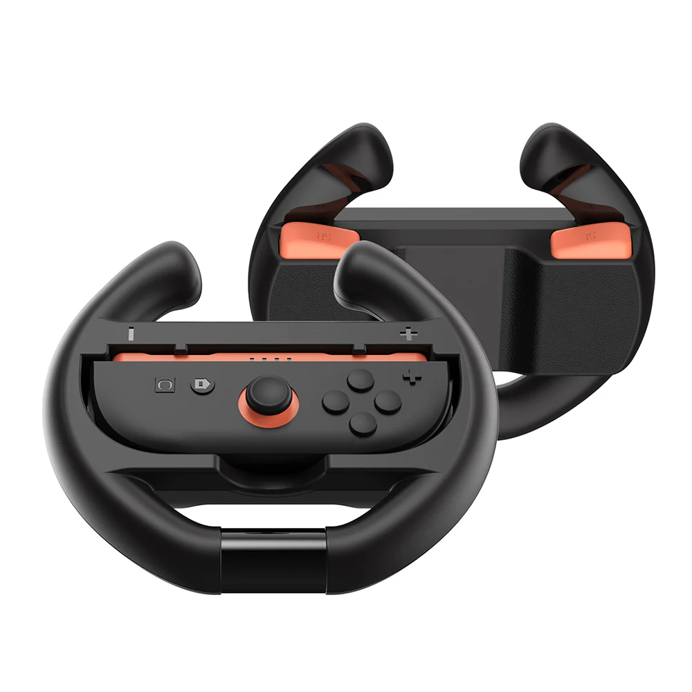 Dobe Controller Steering Wheel for Nintendo Switch 2 Joy-Pad (Black) TNS-3195 - Image 2