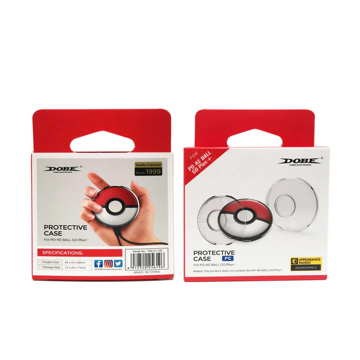 Dobe Crystal Protective Case For Pokemon Go Plus+ TNS-3112B - Image 5