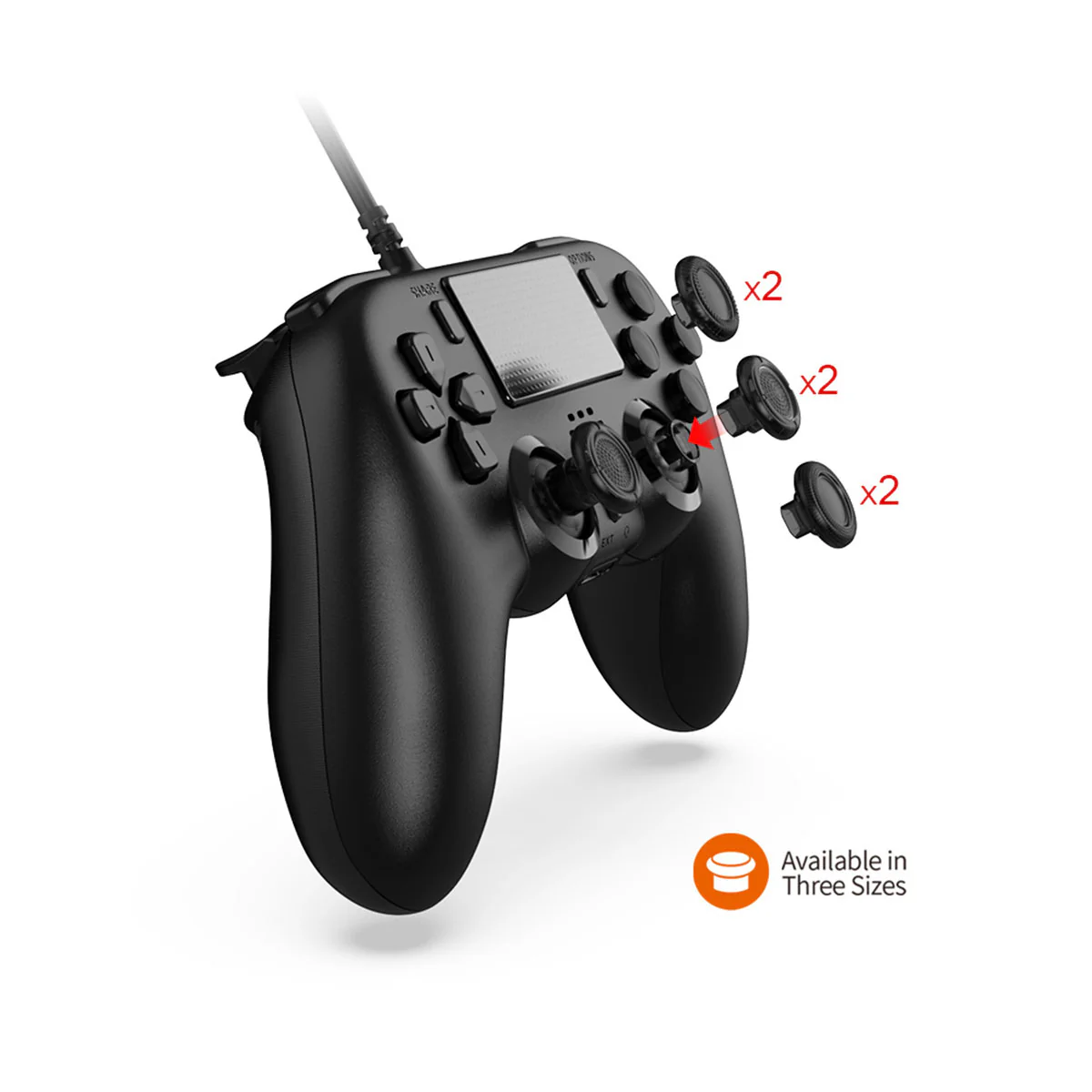 Dobe Cyclone Wired Controller for PS5 TP5-35136 - Image 3