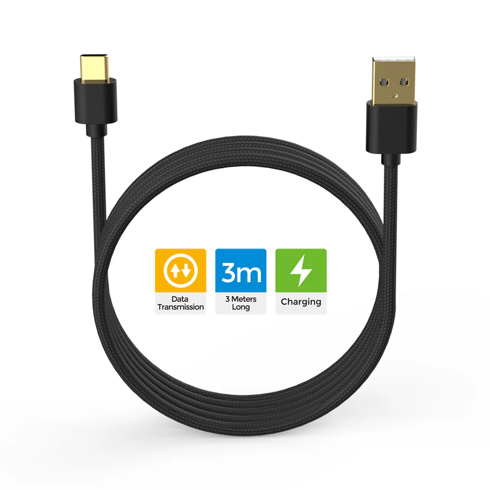 Dobe Data Cable 3M For PS5 / Xbox / Nintendo Switch / Phone TP5-3585 - Image 2