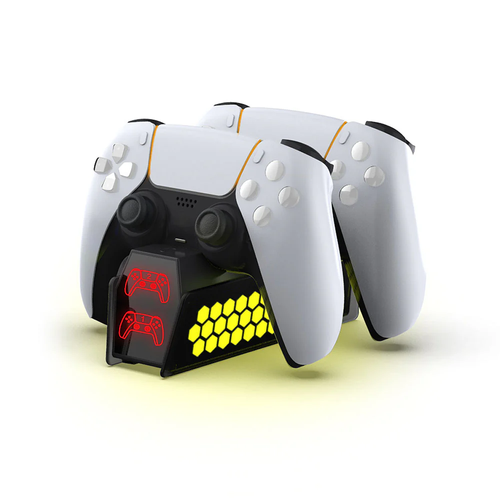 Dobe Dual Charging Dock for PS5 Controller (TP5-3571) - Image 3