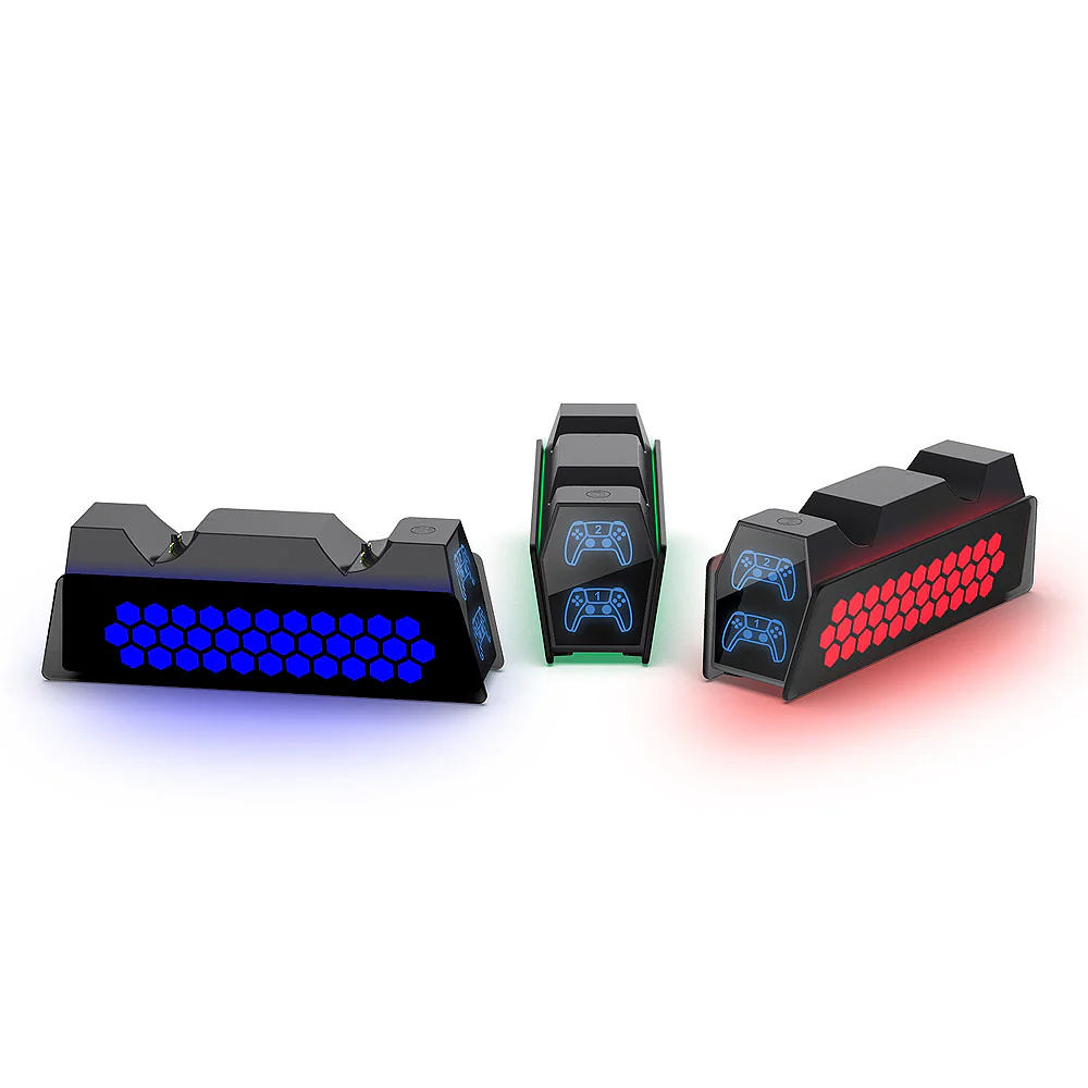 Dobe Dual Charging Dock for PS5 Controller (TP5-3571) - Image 8