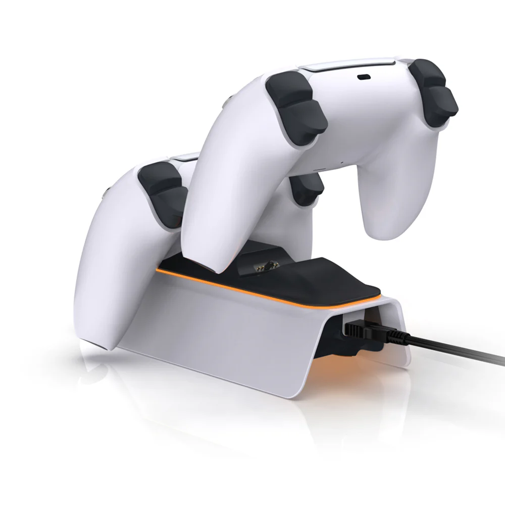 Dobe Dualsense Controller Charging Dock for PS5 (Black/White) TP5-0521X - Image 4