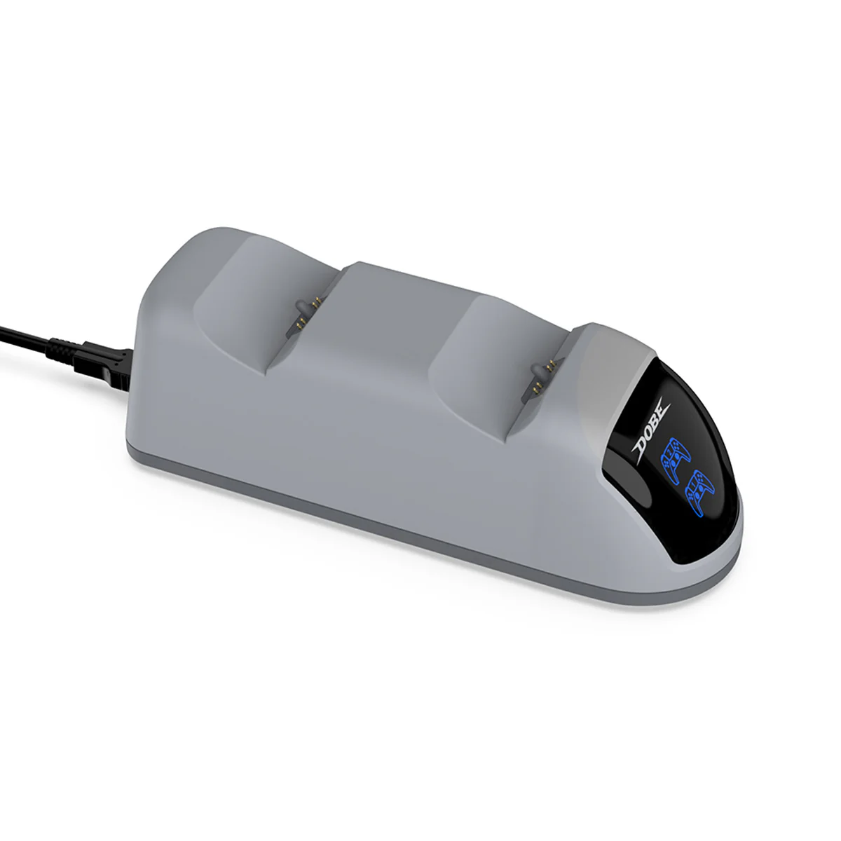 Dobe Dualsense Controller Charging Dock for PS5 (Grey) TP5-0515 - Image 5