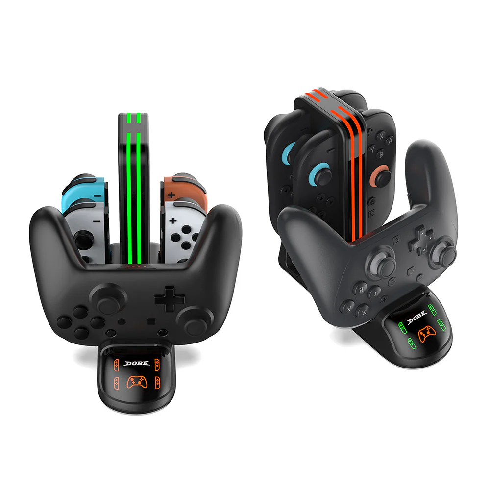 Dobe Multi Controller Charging Dock for Nintendo Switch / Nintendo Switch 2 TNS-51105 - Image 2