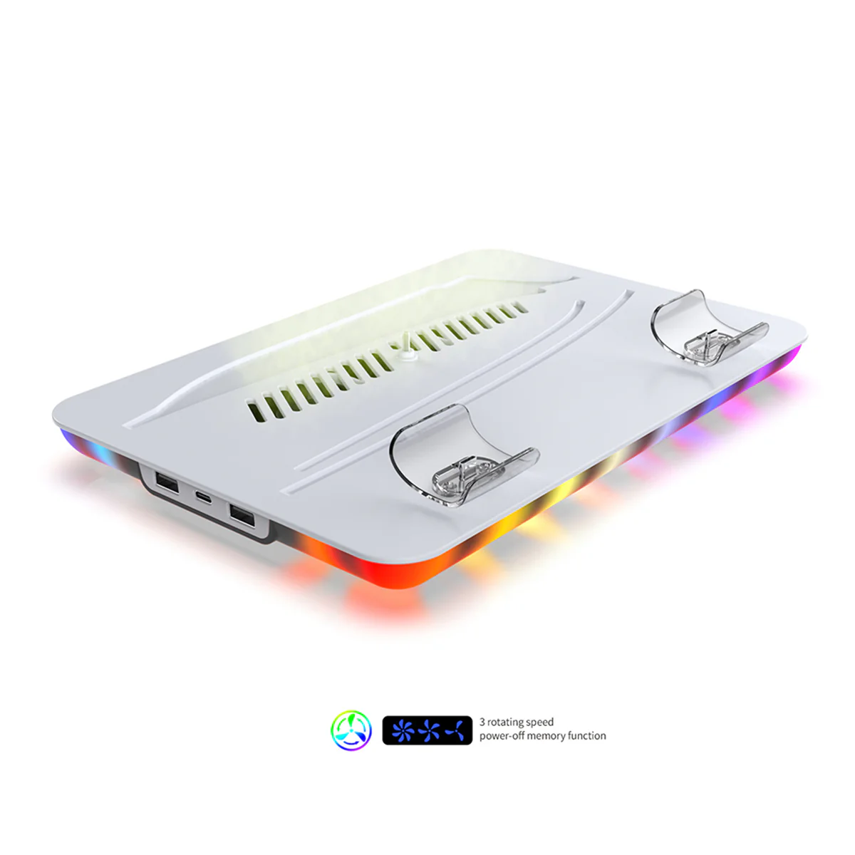 Dobe Multi-Function Cooling Charging Dock for PS5 / PS5 Slim TP5-35103 - Image 2