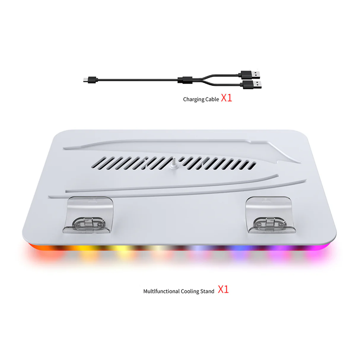 Dobe Multi-Function Cooling Charging Dock for PS5 / PS5 Slim TP5-35103 - Image 3
