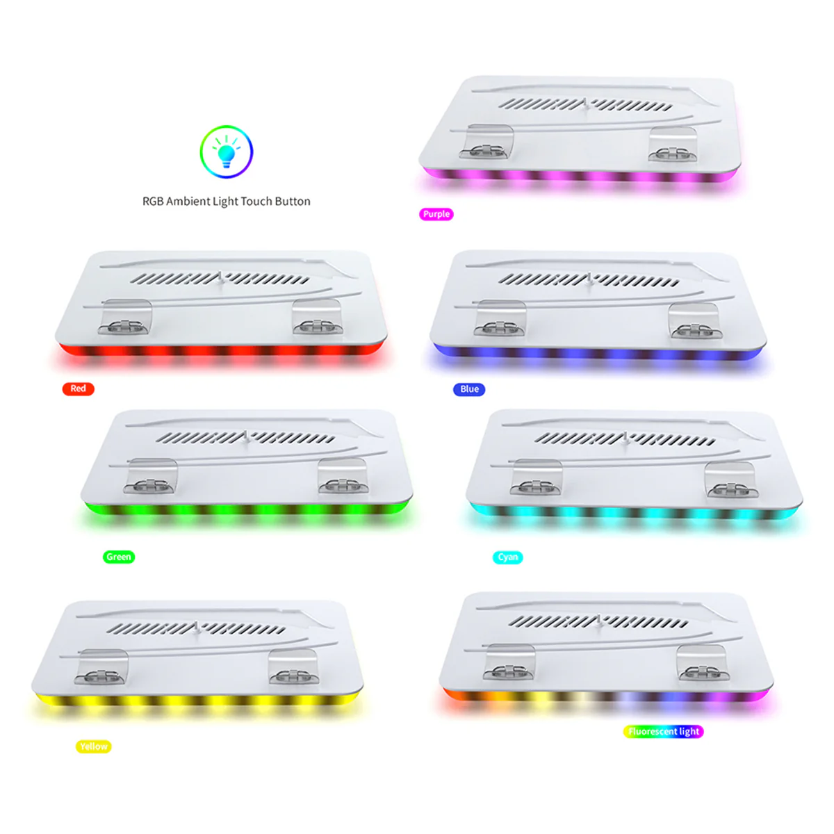 Dobe Multi-Function Cooling Charging Dock for PS5 / PS5 Slim TP5-35103 - Image 4