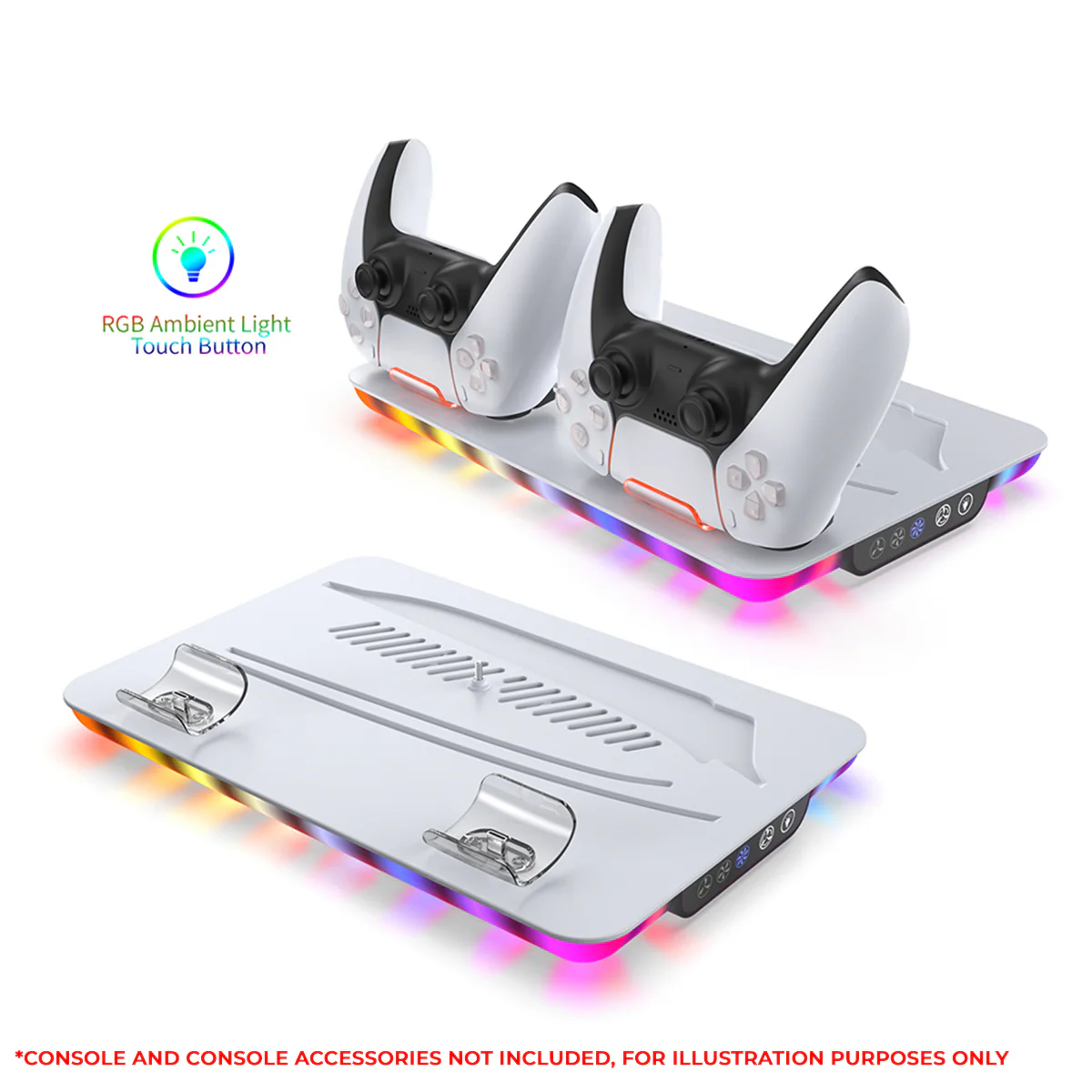 Dobe Multi-Function Cooling Charging Dock for PS5 / PS5 Slim TP5-35103 - Image 6