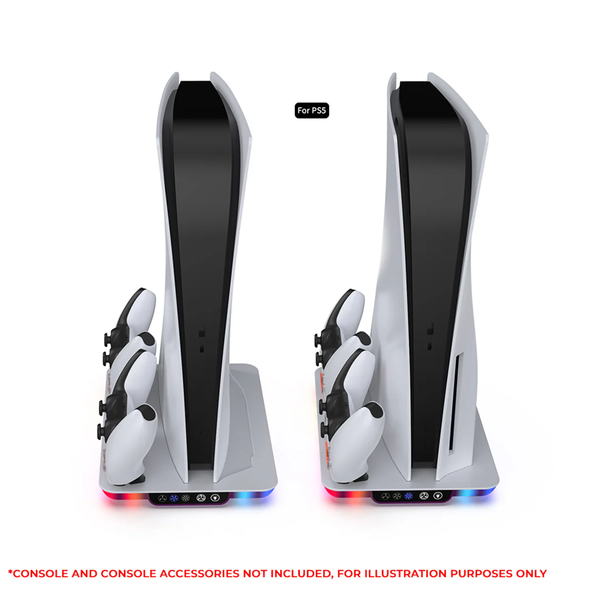 Dobe Multi-Function Cooling Charging Dock for PS5 / PS5 Slim TP5-35103 - Image 9