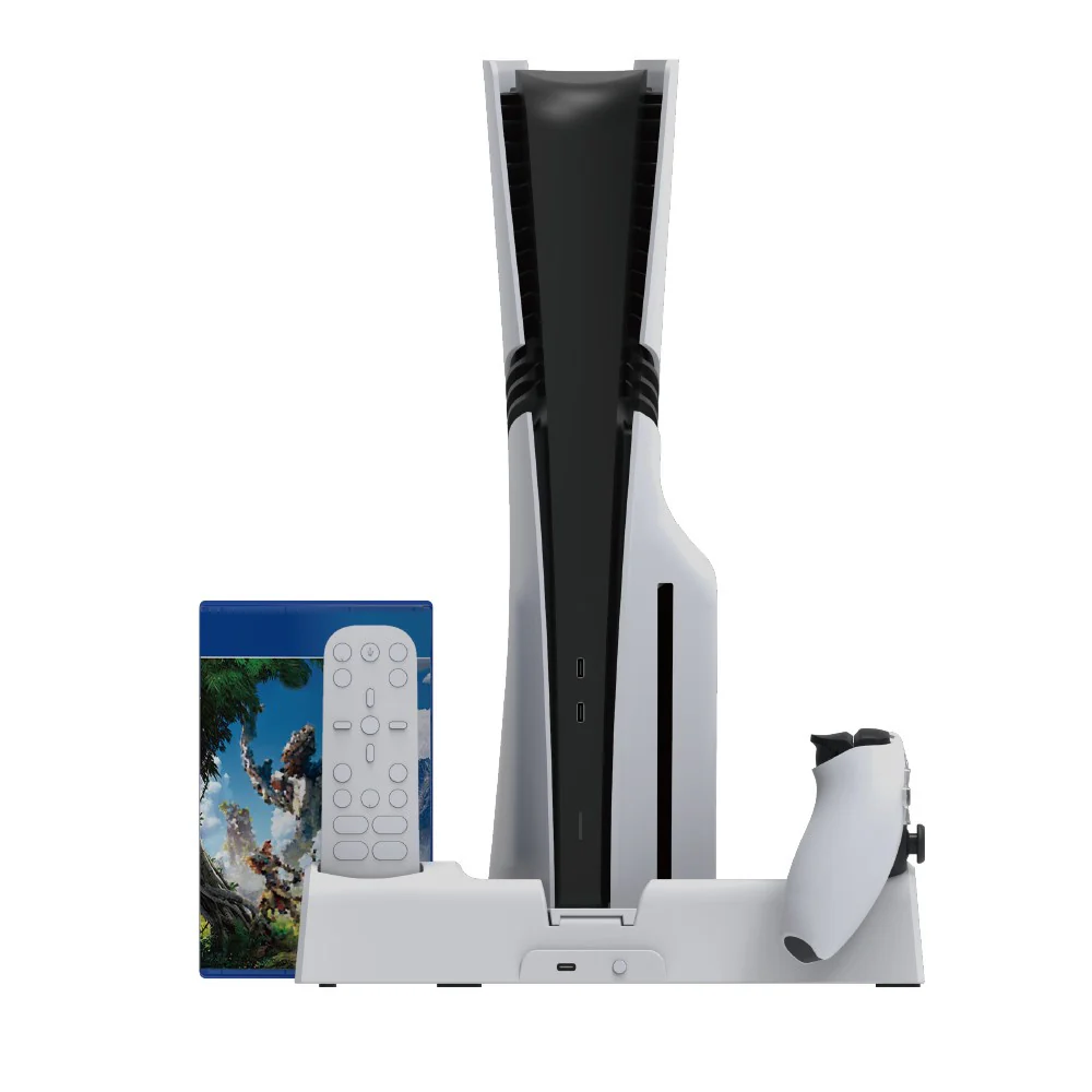 Dobe Multifunctional Cooling Charging Dock for PS5 / PS5 Slim / PS5 Pro (White) TP5-3532D - Image 5