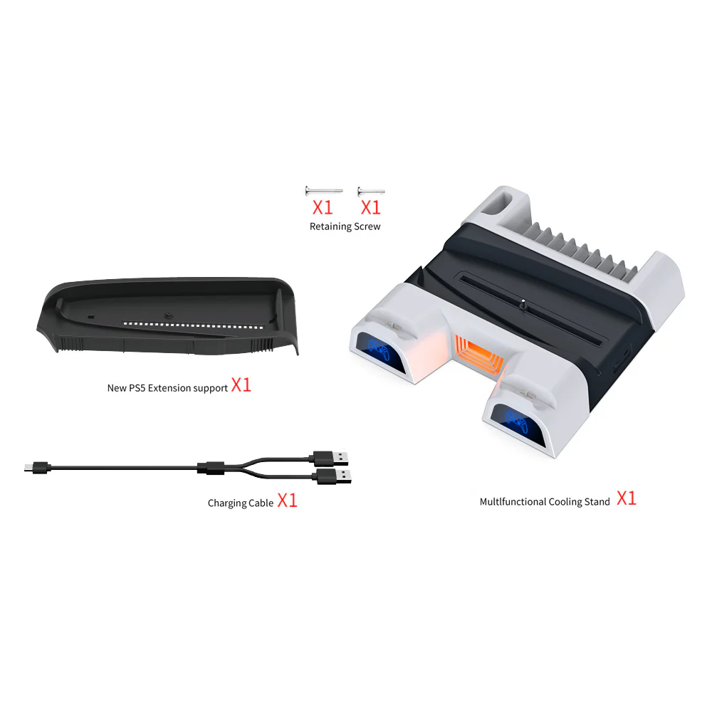 Dobe Multifunctional Cooling Stand For PS5 / New Slim PS5 TP5-3536B - Image 2