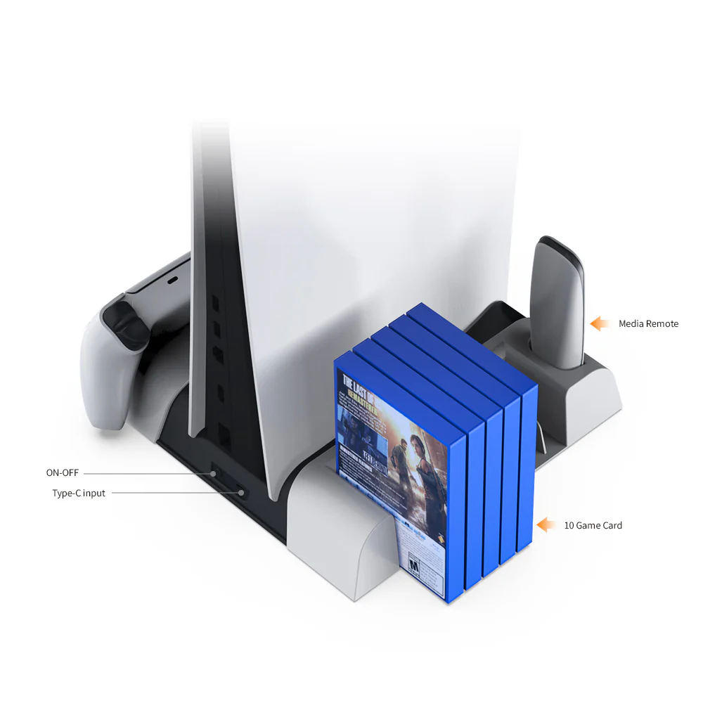 Dobe Multifunctional Cooling Stand For PS5 / New Slim PS5 TP5-3536B - Image 3