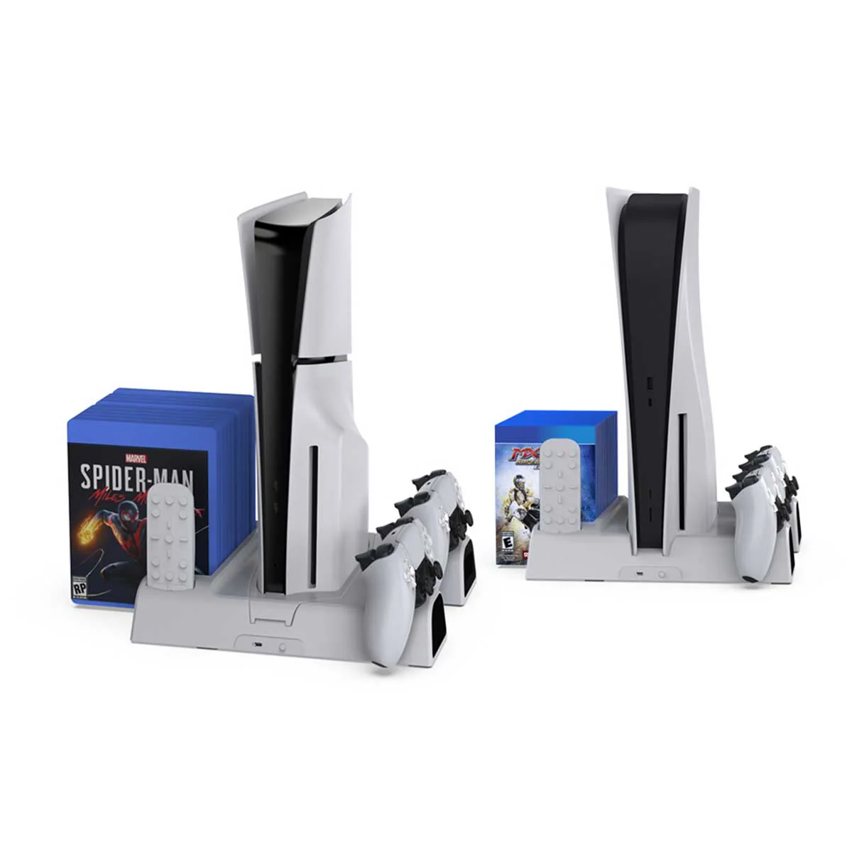 Dobe Multifunctional Cooling Stand For PS5 / New Slim PS5 (White) TP5-3532B - Image 3