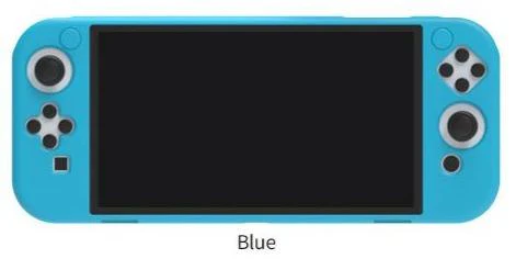 Dobe NSW Silicone Protective Case for Nintendo Switch OLED (Blue) TNS-1135 - Image 2