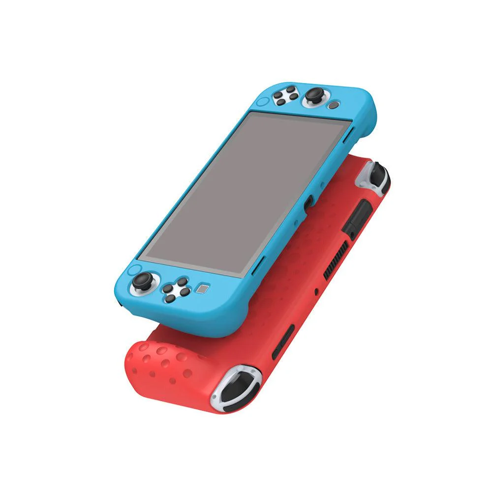Dobe NSW Silicone Protective Case for Nintendo Switch OLED (Blue) TNS-1135 - Image 6
