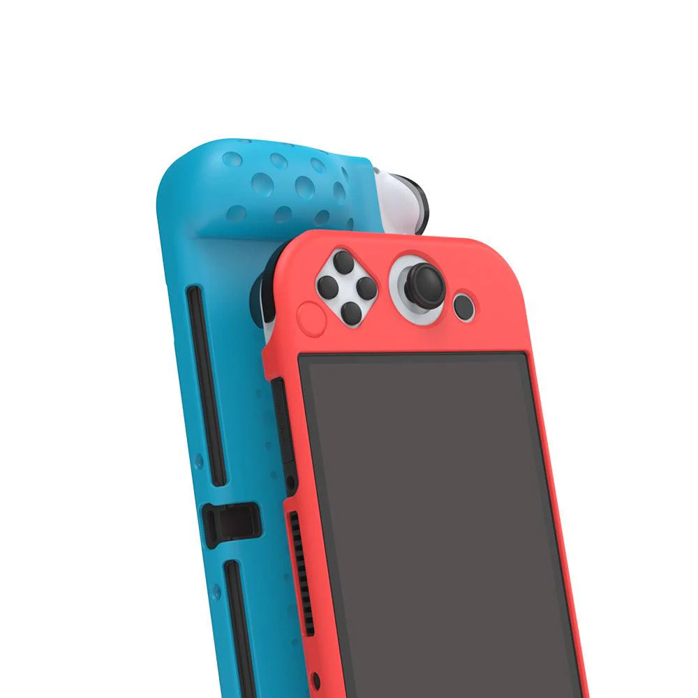 Dobe NSW Silicone Protective Case for Nintendo Switch OLED (Blue) TNS-1135 - Image 8