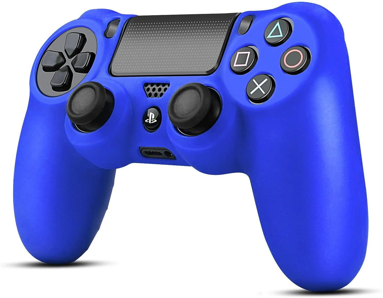 DOBE PS4 SILICON CASE FOR PS4 CONTROLLER BLUE WTP4-1738 - Image 2