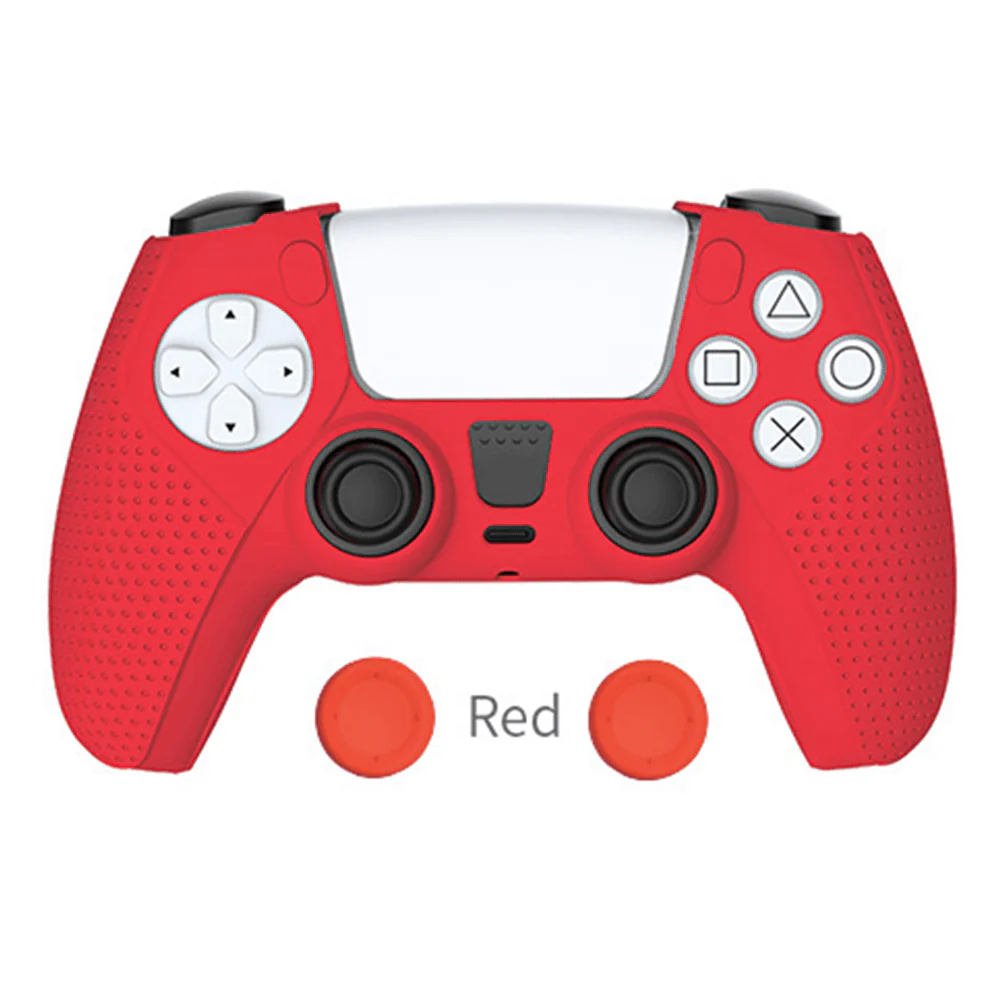Dobe PS5 Silicone Protective Kit For P-5 (Red) TP5-0559 - Image 3
