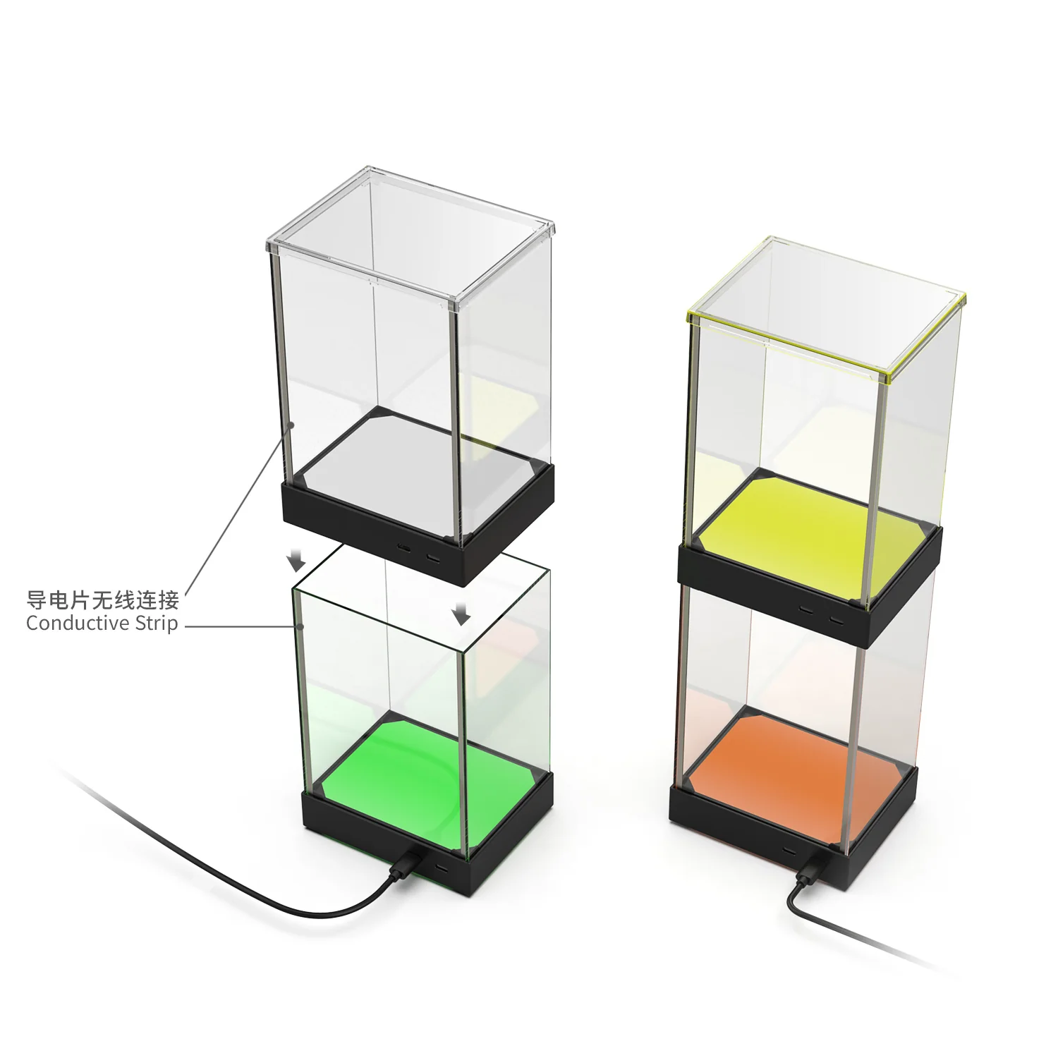 Dobe RGB Light Display Case TY-3833 - Image 3