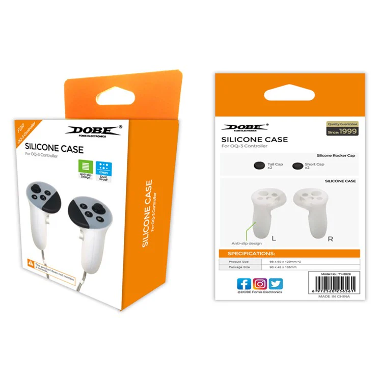 Dobe Silicone Case for Meta Quest 3 Controllers TY-3829 - Image 4