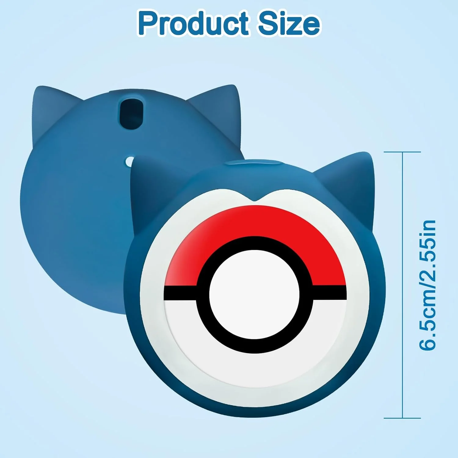 Dobe Silicone Protective Case For Pokemon Go Plus+ (Blue) TNS-3115 - Image 6