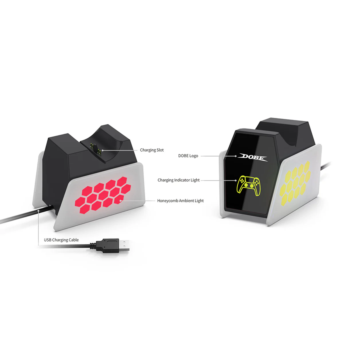 Dobe Single Charging Dock for PS5 TP5-35132 - Image 3