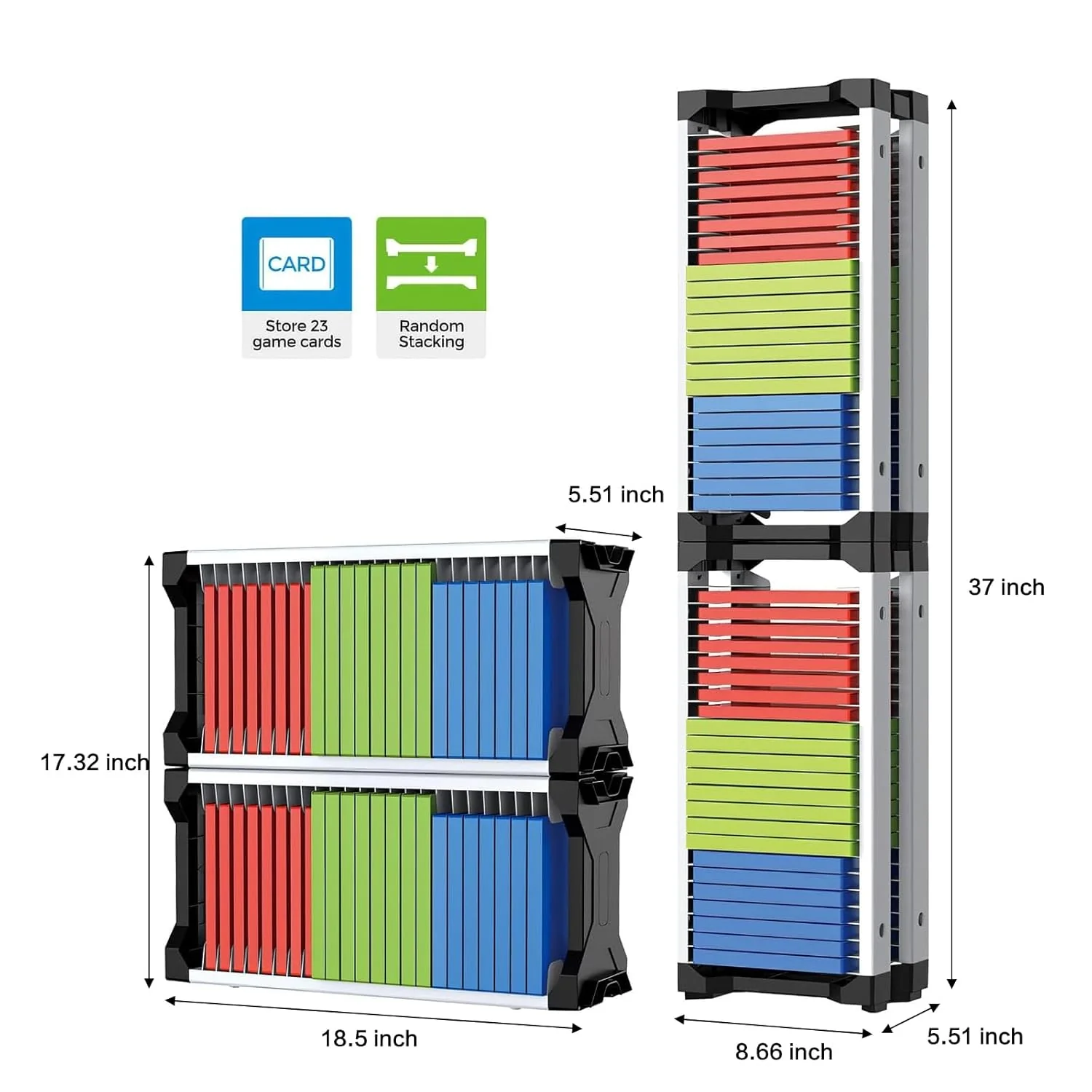Dobe Storage Stand For P-S / X-B / N-S Game Card Box TY-2847B - Image 4